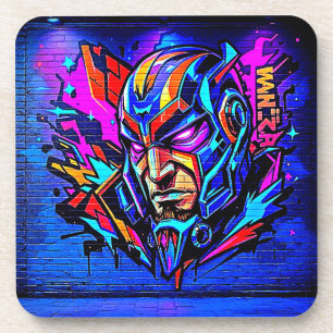 Hero Graffiti Burst Getränkeuntersetzer
