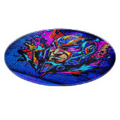 Hero Graffiti Burst Schneidebrett (Ecke)