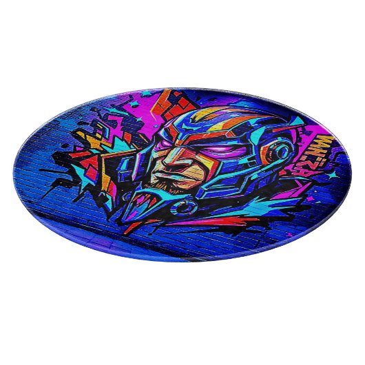 Hero Graffiti Burst Schneidebrett (Ecke)