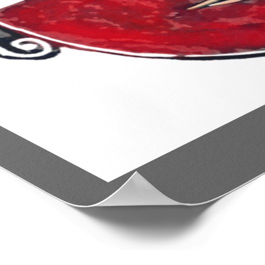 Hero Hanuman Poster (Ecke)