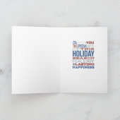 Hero Holiday Card Feiertagskarte (Innenseite)