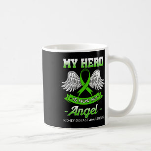 Hero ist jetzt meine Engel-Nierenerkrankung Transp Kaffeetasse