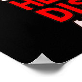 Hero ist mein Engel Herzkrankheiten Bewusstseinsüb Poster (Ecke)