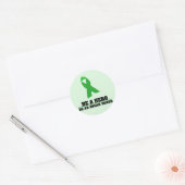 Hero Line Runder Aufkleber (Umschlag)