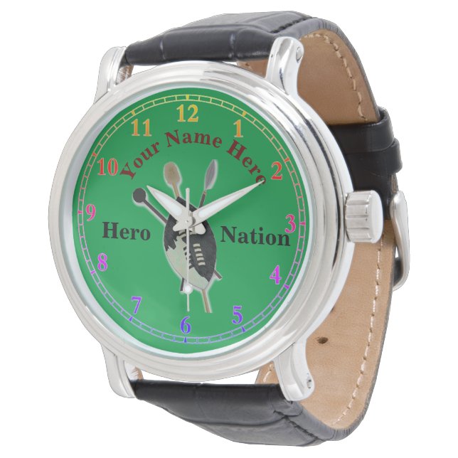 Hero Nation Watch Armbanduhr (Schrägansicht)