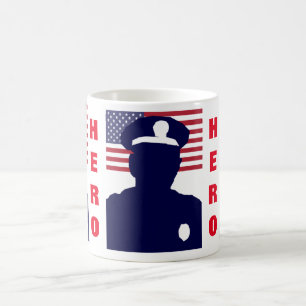 HERO POLIZIST KAFFEETASSE