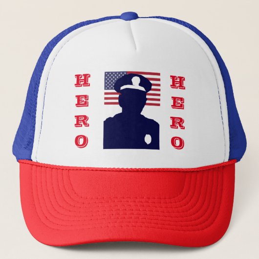 HERO POLIZIST TRUCKERKAPPE (Vorderseite)