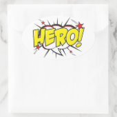 HERO STICKERS (Comic Style) (Tasche)