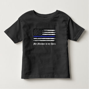 Hero Thin Blue Line Kleinkind T-shirt