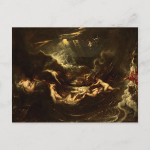 Hero und Leander von Peter Paul Rubens (1605) Postkarte