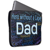 Hero Vater Custom Laptopschutzhülle (Vorne Rechts)