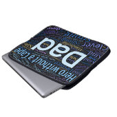 Hero Vater Custom Laptopschutzhülle (Vorne Knopf)
