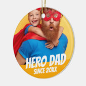 Hero Vater Seit 20XX Modernes Cool Einfaches Keramik Ornament (Links)