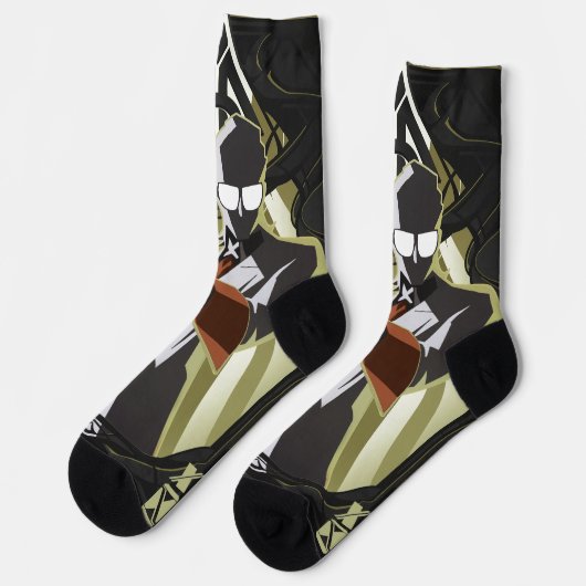 Hero X Socken (Linkes Detail)