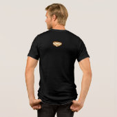 herobot001 Tri-Blend shirt (Rückseite voll)