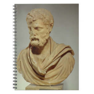 Herodes Atticus, Marmorkopf, römisch, 101-80 Notizblock