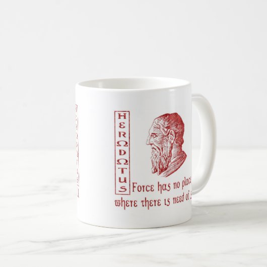 Herodotus Kaffeetasse (VorderseiteRechts)
