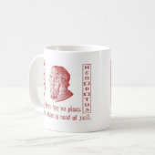 Herodotus Kaffeetasse (Vorderseite Links)
