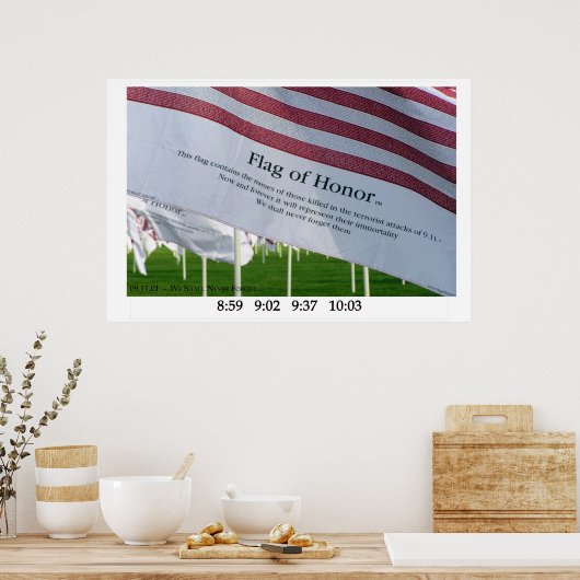 Heroeflagge Poster (Küche)