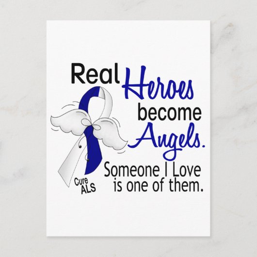 Heroes Become Angels ALS Postkarte (Vorderseite)