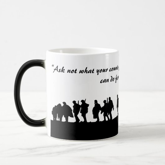 Heroes Black 11 oz Combo Tasse (Links)