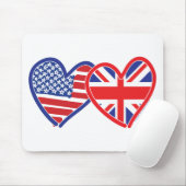 Heroes der amerikanischen Flagge/Backenfahne Mousepad (Mit Mouse)