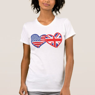 Heroes der amerikanischen Flagge/Backenfahne T-Shirt