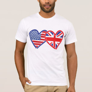 Heroes der amerikanischen Flagge/Backenfahne T-Shirt