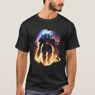 Heroes in space the amazing Space Marines T-Shirt