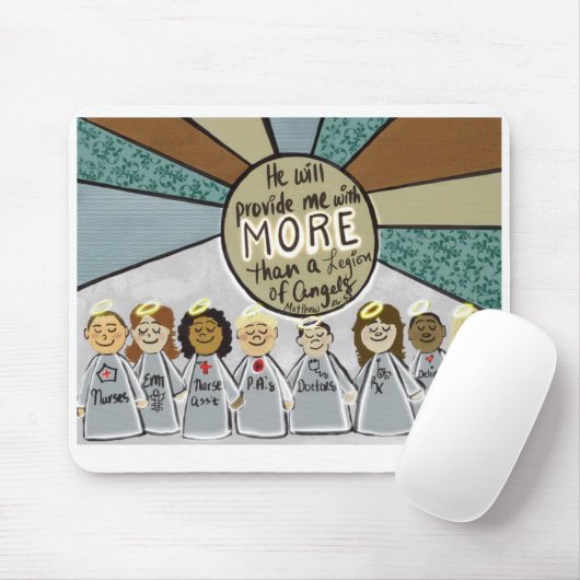 Heroes Mouse Pad Mousepad (Mit Mouse)