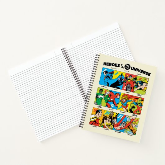 Heroes of the DC™ Universe Notizblock (Innenseite)