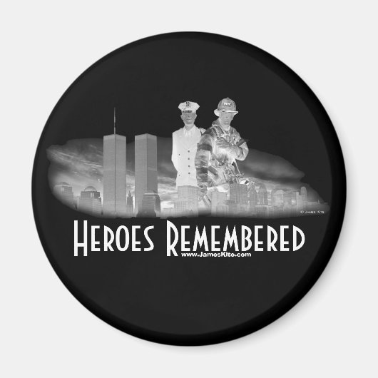 Heroes Remembered Magnet (Vorne)