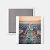 Heroes Square Budapest Magnet (Vorderseite/Rückseite)