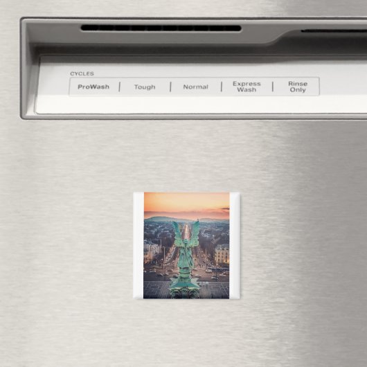 Heroes Square Budapest Magnet (In Situ (Geschirrspüler))