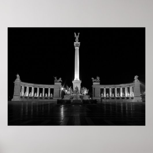 Heroes Square Budapest Poster (Vorne)
