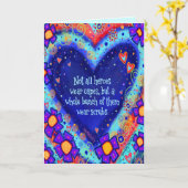 "Heroes Wear Scrubs"-Inspirivity Karte (Gelbe Blume)