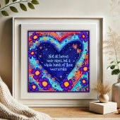 Heroes Wear Scrubs Poster