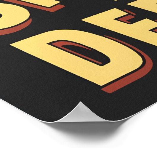 Heroic Alligator Comic Style Bayou Defender Poster (Ecke)