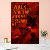 Heroic Christian Fire Rescue Wall Art 2026 Acrylschild (Hochzeit)