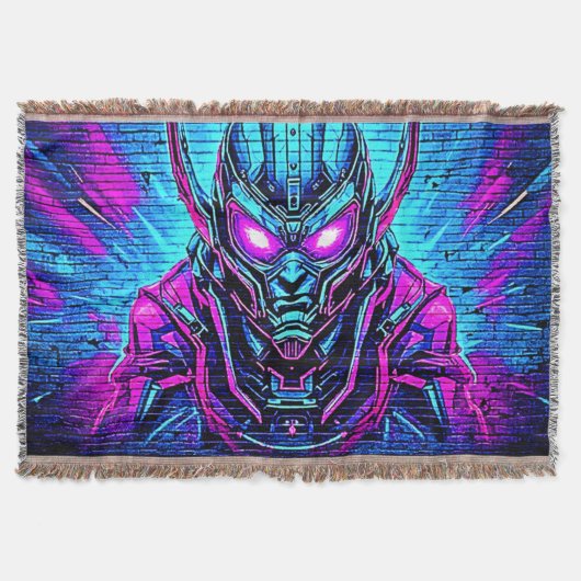 Heroic Cyberpunk Vibe Decke (Vorderseite)