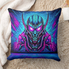 Heroic Cyberpunk Vibe Kissen