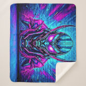 Heroic Cyberpunk Vibe Sherpadecke (Vorderseite)