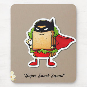 "Heroic Hoagie Delight" Mousepad