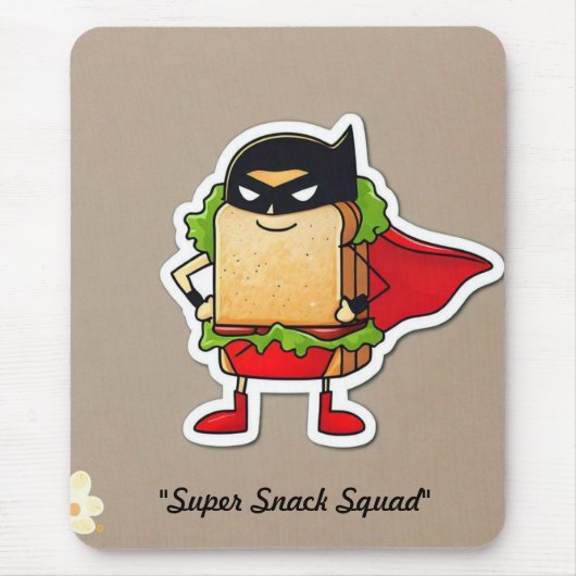 "Heroic Hoagie Delight" Mousepad (Vorne)