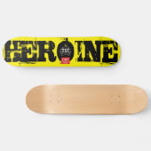 HEROINE OFFIZIELL Skateboard (Horizontal)