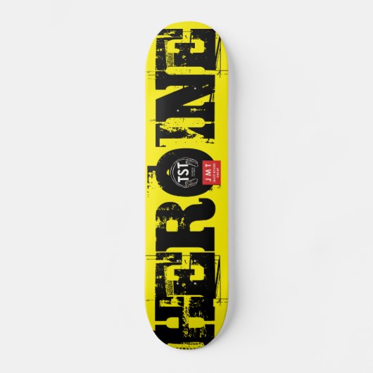 HEROINE OFFIZIELL Skateboard (Vorderseite)