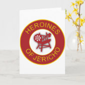 Heroines of Jericho Karte (Gelbe Blume)