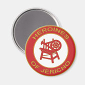 Heroines of Jericho Magnet (Vorderseite/Rückseite)