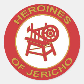 Heroines of Jericho Runder Aufkleber