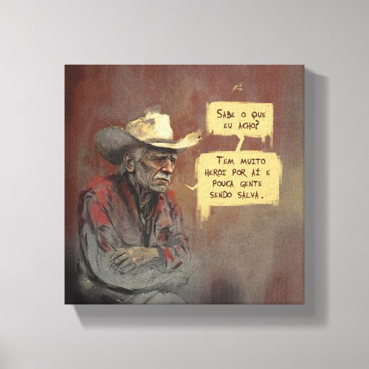 Heróis Leinwanddruck (Vorderseite)